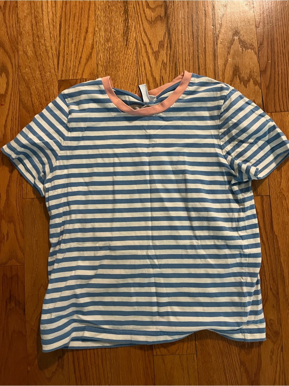 & Other Stories Blue & White Striped  Tee Women S EU 36